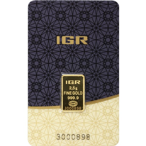 Gold Istanbul Gold Refinery Bar - 2.5g